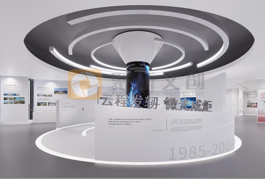 新材料企業(yè)展廳設(shè)計(jì)